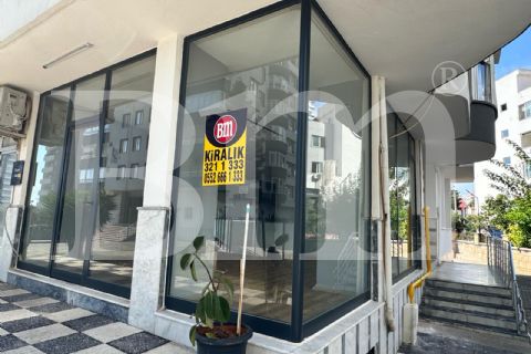 bm''den adnan menderes civ. sahile yakın köşe dükkan 35m2