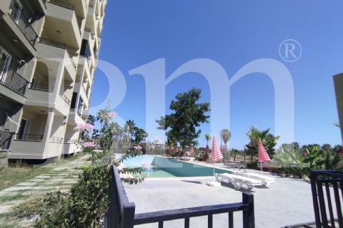 bm''den erdemli kargıpınarın'da 1+1 havuzlu doğalgazlı daire