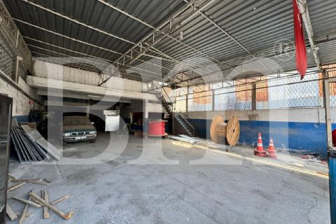 bm'den mersin büyük sanayide 466m2 yüksek tavanlı dükkan