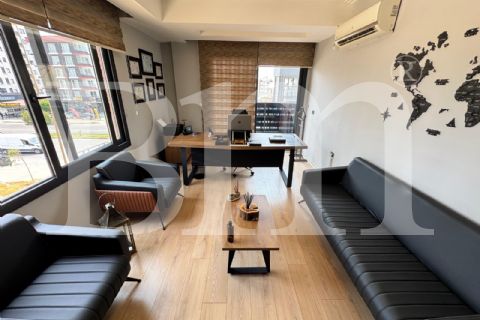 bm'den mezitli 2.çevre yolunda 2+1 ofis & büro