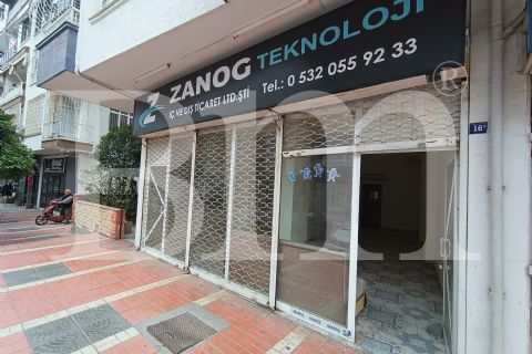 bm'den pirireis'de 80m2 geniş kullanışlı bahçeli dükkan