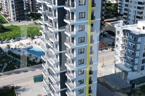 bm'den tecede deniz manzaralı ultralüks eşyalı doğalgazlı daire