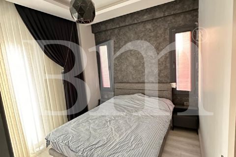 bm'den tecede deniz manzaralı ultralüks eşyalı doğalgazlı daire