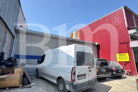 bm''den tırmıl sanayide kiralık dükkan